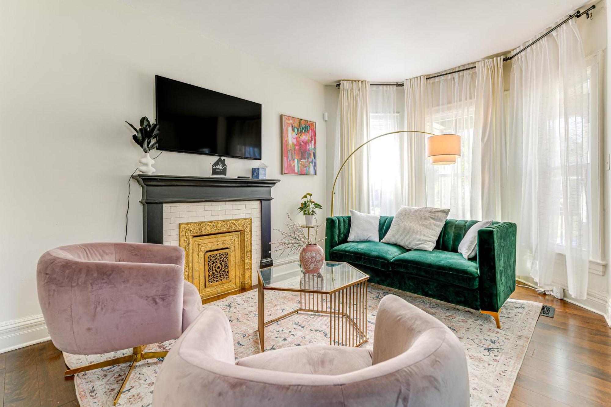 Historic Buffalo Row House Near Delaware Park Εξωτερικό φωτογραφία