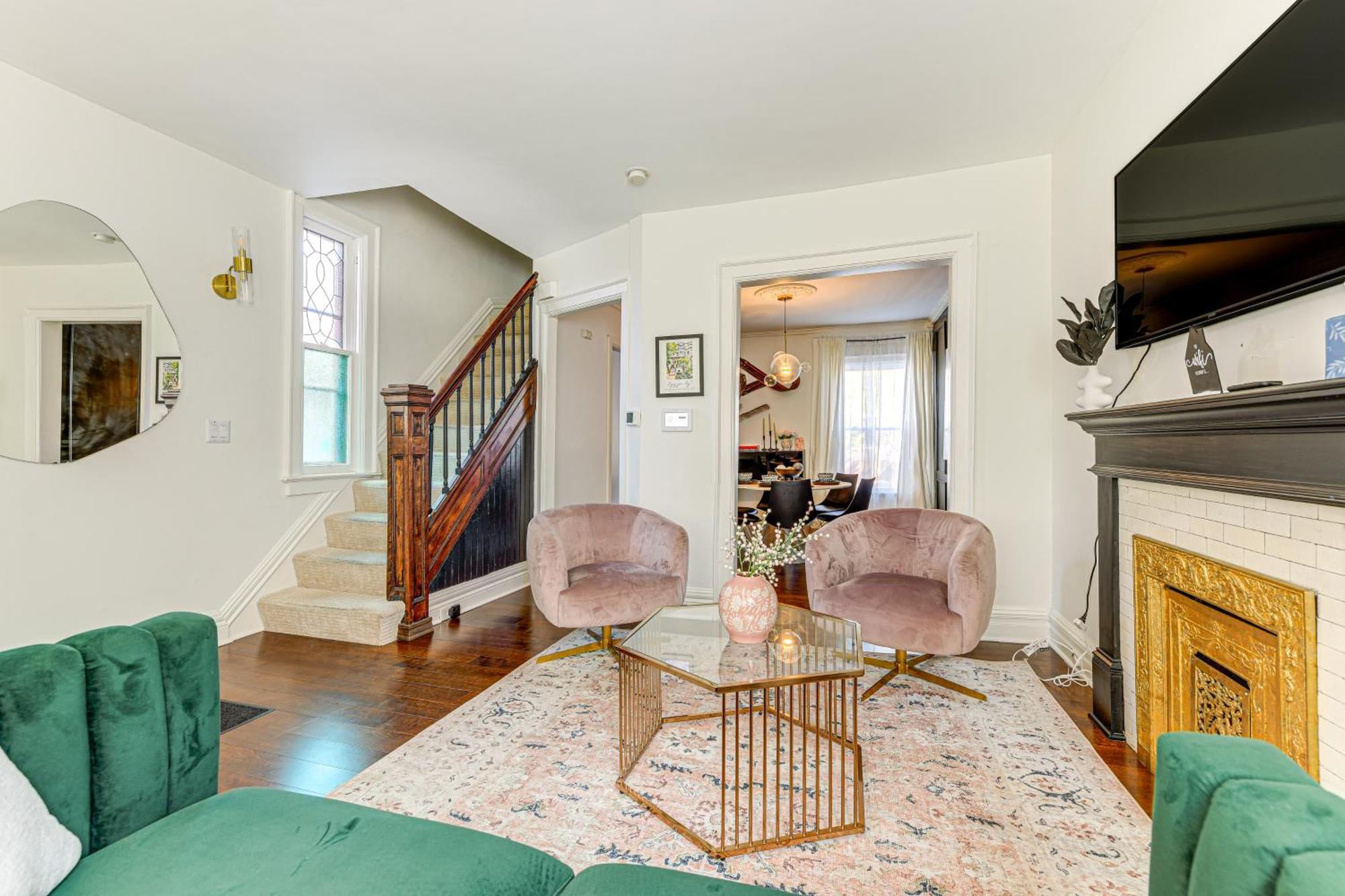 Historic Buffalo Row House Near Delaware Park Εξωτερικό φωτογραφία